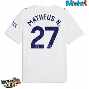 Manchester City Matheus Nunes #27 Kolmaspaita 2026-27 Lyhythihainen